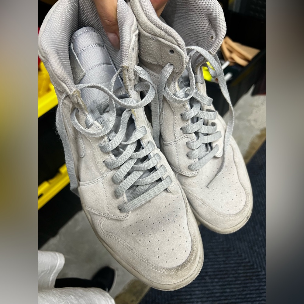 Nile Gray suede 12 Men